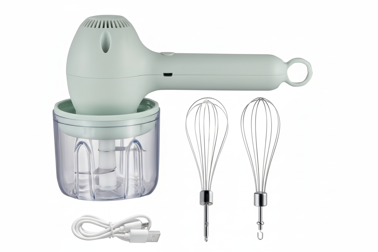 Centered 2-in-1 mixer product photo